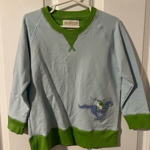The Beaufort Bonnet Company for Keeneland Light Blue & Green Kids Sweatshirt